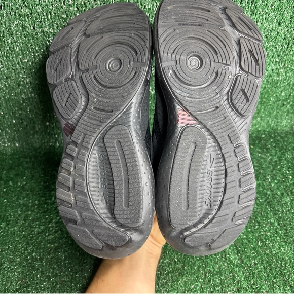 Brooks Glycerin GTS 21 Womens Size 7 B Black Athletic Running Shoes Sneakers - Picture 10 of 12